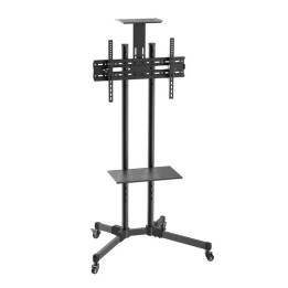 Soporte TV Monitor Aisens Suelo Con Ruedas 37-70 50KG Black |