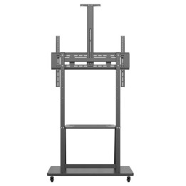 Soporte TV Monitor Aisens Suelo Con Ruedas 37-100 150KG Black |