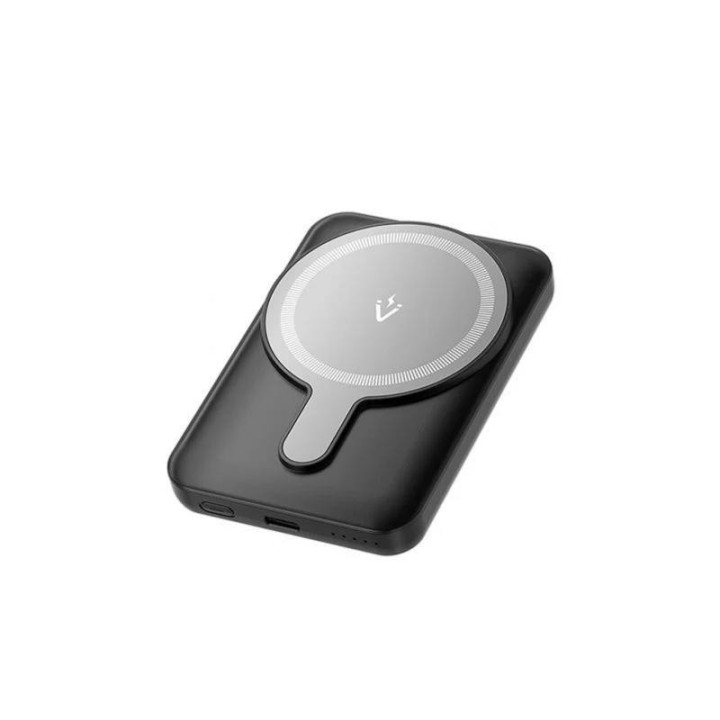 Powerbank Vention 5000MAH 20W Wireless Smartphone Magnetic Black