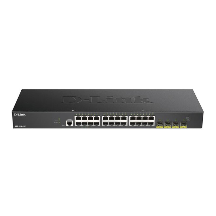 Switch D-Link Gigabit 28 Puertos DGS-1250-28XMP/E 24 POE +4 10G