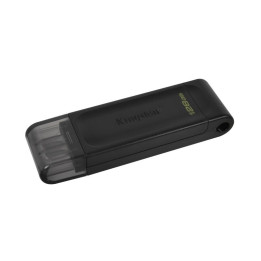 Pen Drive 128GB Kingston USB-C 3.2 Black | InfoChen Canarias