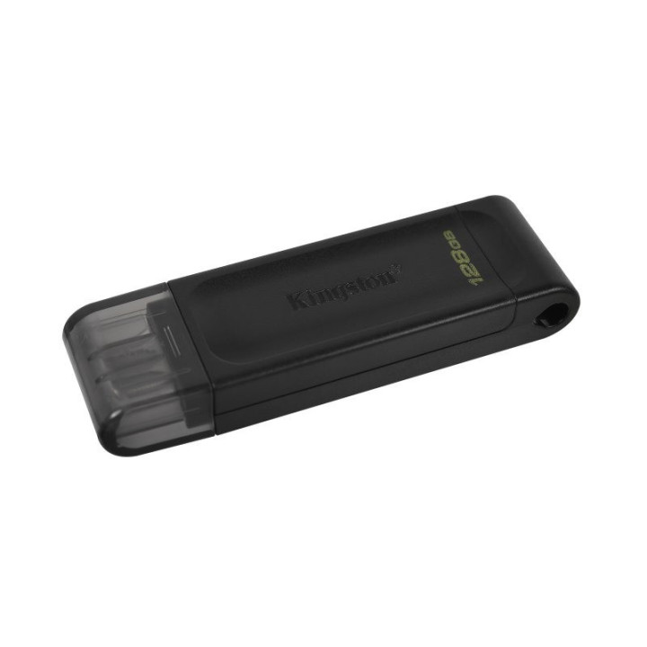 Pen Drive 128GB Kingston USB-C 3.2 Black | InfoChen Canarias