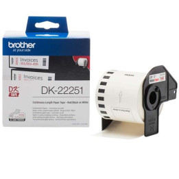 Etiquetas Brother DK22251 | InfoChen Canarias