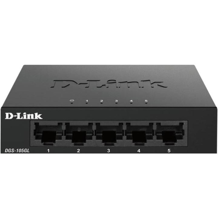 Switch D-Link Gigabit 5 Puertos DGS-105L Metalico | InfoChen