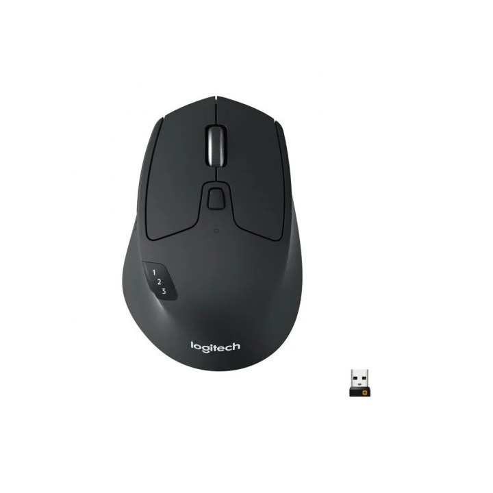 Raton Logitech Triathlon M720 Wireless Bluetooth 1000DPI Black |