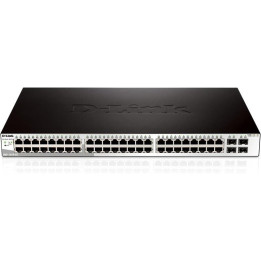 Switch D-Link Gigabit 48 Puertos + 4SFP Semigestionable