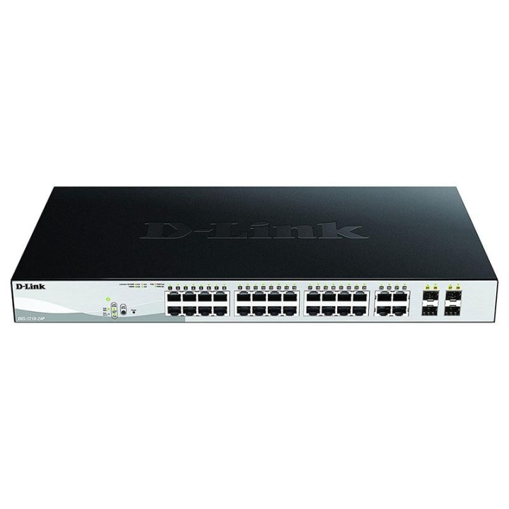 Switch D-Link Gigabit 24 Puertos DGS-1210-24P POE | InfoChen