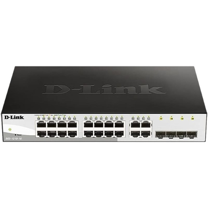 Switch D-Link Gigabit 16 Puertos DGS-1210-16/E | InfoChen