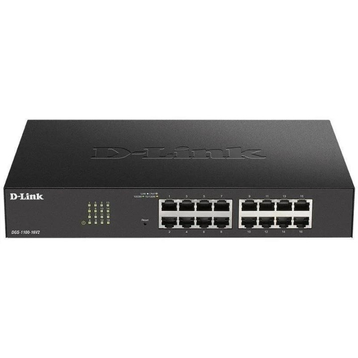 Switch D-Link Gigabit 16 Puertos Easysmart Gestionable | InfoChen