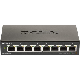 Switch D-Link Gigabit 8 Puertos + POE DGS-1100-08P | InfoChen