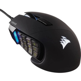 Raton Gaming Corsair Scimitar Elite RGB USB 16K Dpi Black |