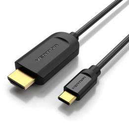 Cable Conversor HDMI 1.4 4K Vention USB-C/m - Hdmi/m 2M Black |