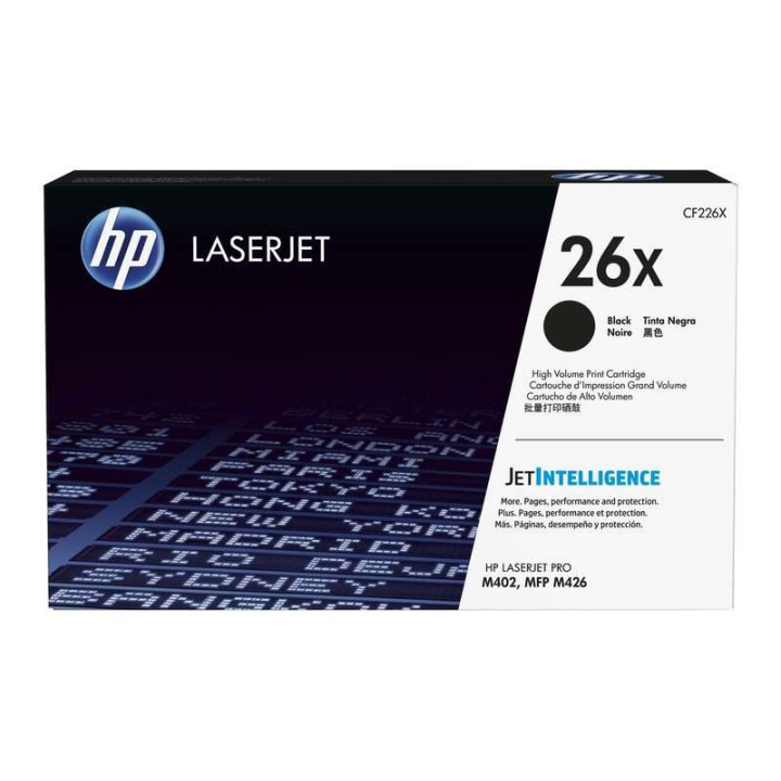 Toner HP26X CF226X Black 9000 Copias | InfoChen Canarias