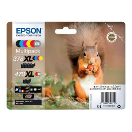 Tinta Epson C13T379D4010 Multipack 478XL T379D | InfoChen