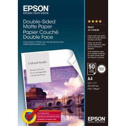 Papel Epson C13S041569 Mate Doble Cara A4 50 Hojas 178GR |