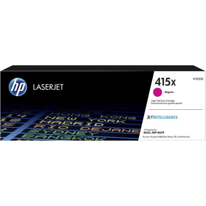Toner HP W2033X 415X Magenta | InfoChen Canarias