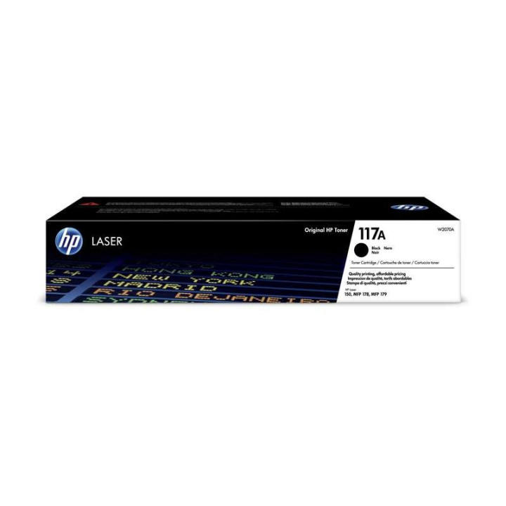Toner HP W2070A 117A Black | InfoChen Canarias