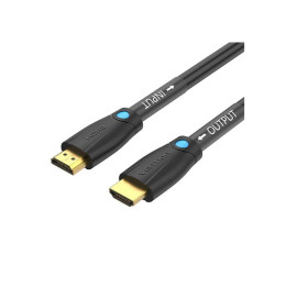 Cable HDMI 2.0 4K Am/am Vention 35M Black | InfoChen Canarias