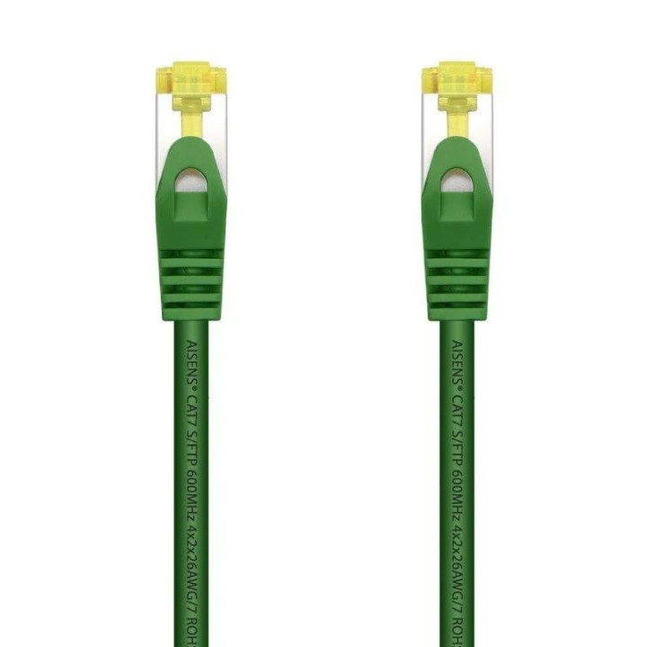 Cable De Red CAT.7 S/ftp 2M Aisens Green | InfoChen Canarias