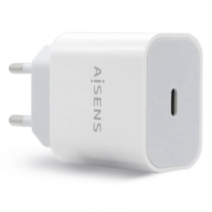 Cargador Smartphone/tablet Aisens A110-0537 USB-C 20W White |