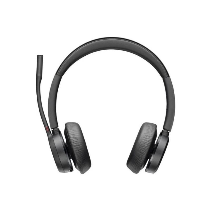 Auricular + Microfono Poly Voyager 4320 Biaural USB-C + Dongle