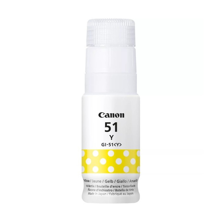 Tinta Canon GI51Y Yellow | InfoChen Canarias