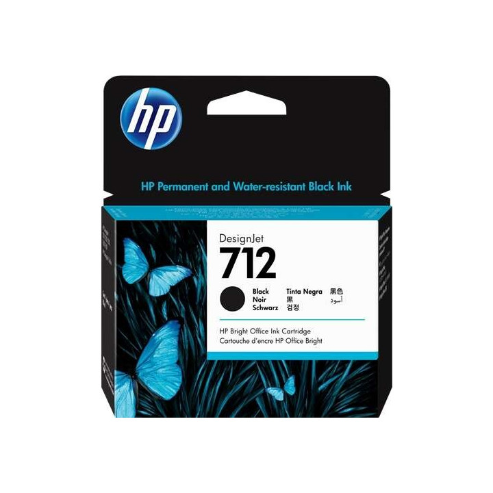 Tinta HP 712XL 3ED71A Black | InfoChen Canarias