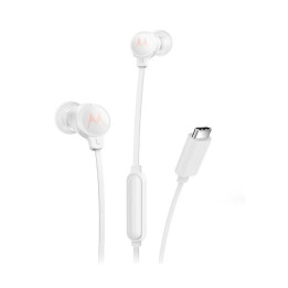 Auriculares Motorola 3C-S Earbuds In Ear USB-C White | InfoChen