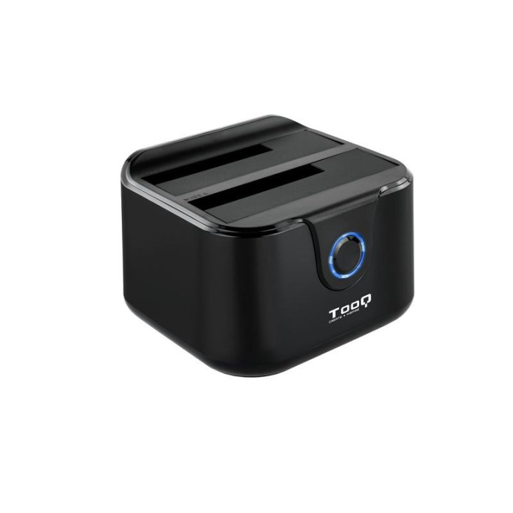 Dock HDD Tooq 3.5/2.5 Sata Clone Otb USB 3.0 Black | InfoChen