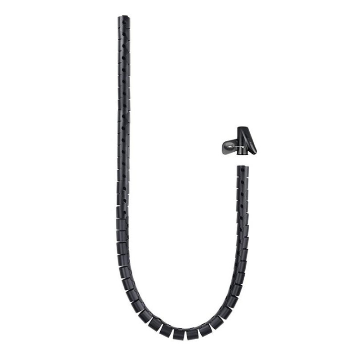 Organizador De Cable Nanocable Flexible 25MM 1M Black | InfoChen