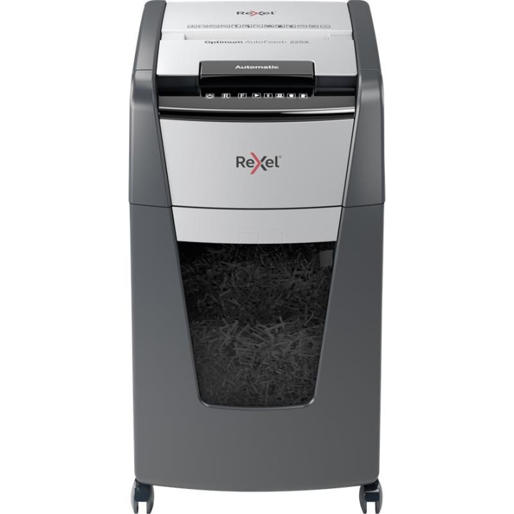 Destructora Rexel Optimum Autofeed+ 225X Automatica Confeti |