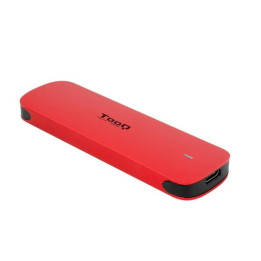 Caja Externa Tooq Aluminio SSD M.2 NVME USB 3.1 Red | InfoChen