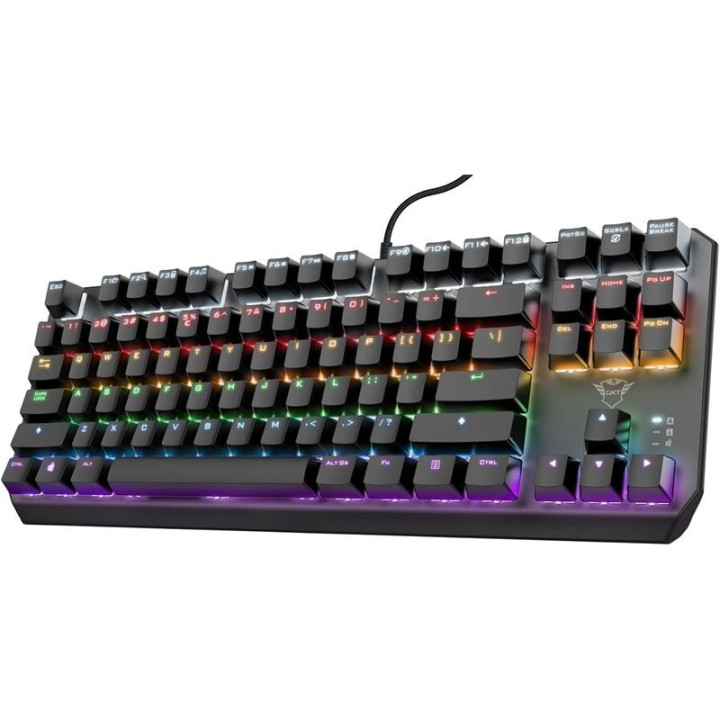 Teclado Trust Gaming Gxt 834 Callaz Mecanico TKL USB RGB |