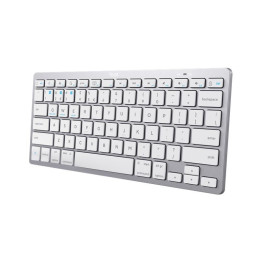 Teclado Trust Basics Slim Wireless Bluetooth TKL Silver |