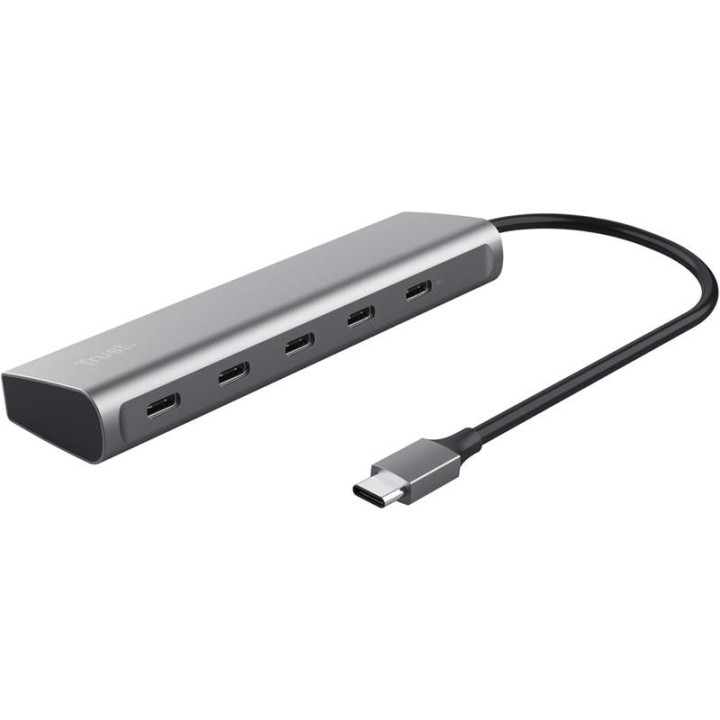 Hub USB-C Trust 5 Puertos Halyx USB-C 3.2 | InfoChen Canarias