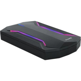 Caja Externa Tooq Gaming 2.5 SSD Sata USB RGB Black | InfoChen