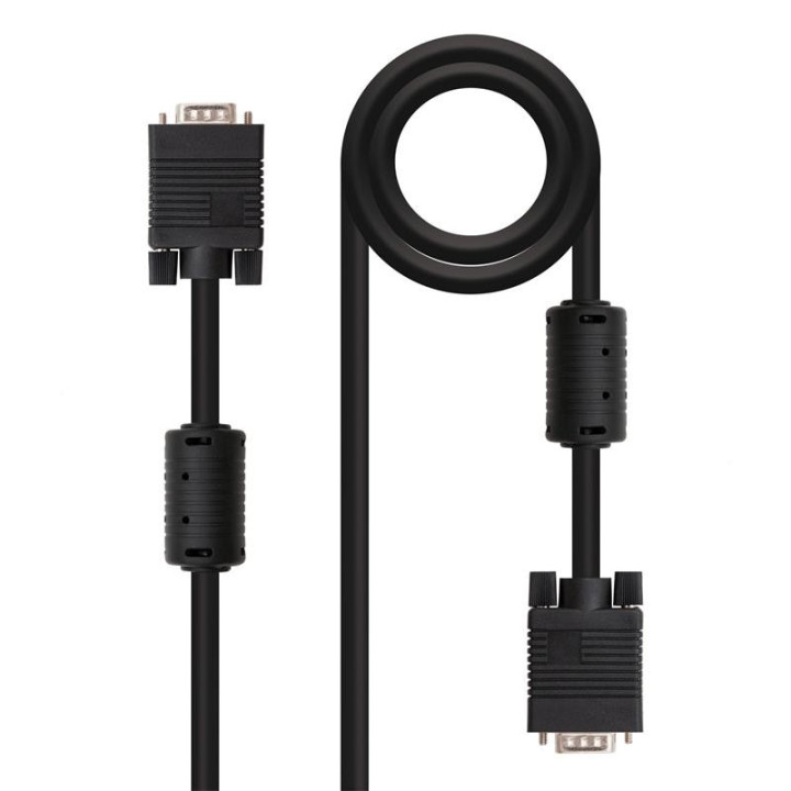 Cable Svga Nanocable HDB15M/HDB15M 1.8M 2 Ferritas | InfoChen