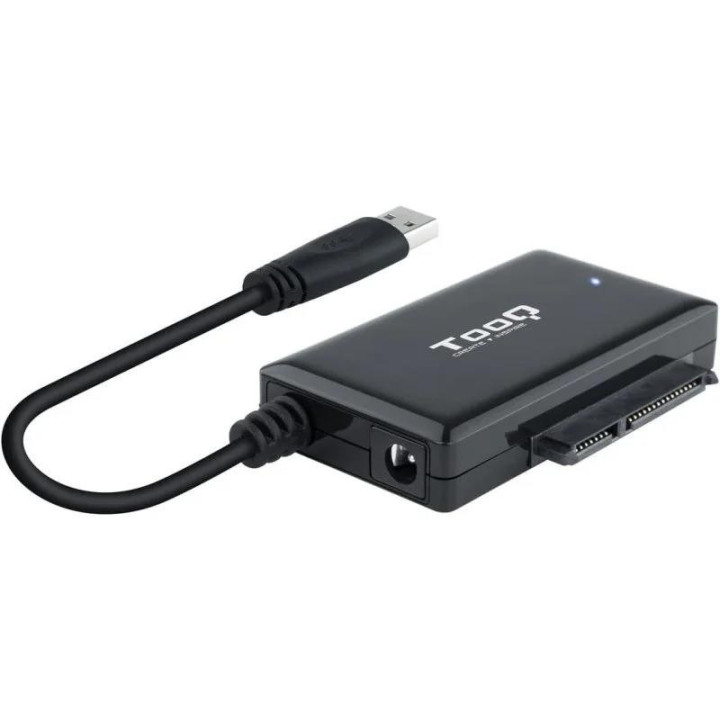 Adaptador USB 3.0 USB-A Tooq Disco Duro Sata 2.5/3.5 Alimentador