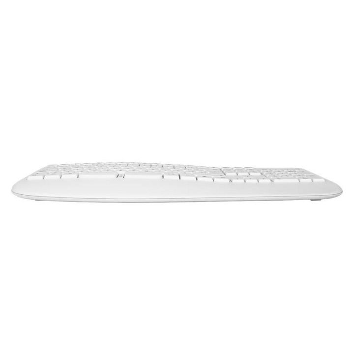 Teclado Phoenix K201 Ergonomico Wireless White | InfoChen