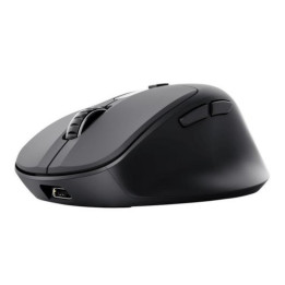 Raton Trust Zevo Recargable Wireless Black | InfoChen Canarias