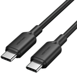 Cable USB 2.0 Vention Tipo USB-C/m-C/m 3A 1M Black | InfoChen