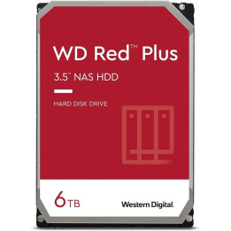 Disco Duro Western Digital 6TB 3,5 Red Plus NAS SATA3 256MB |