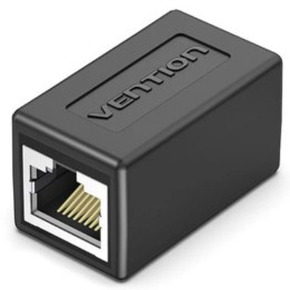 Adaptador Vention RJ45 CAT.6 Ftp Hembra - Hembra Black | InfoChen