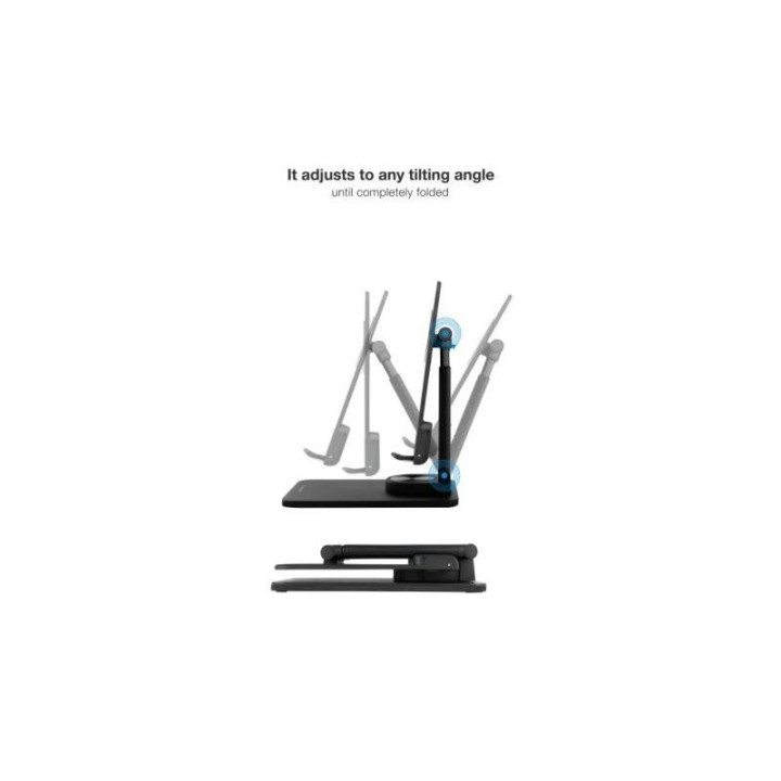 Soporte Sobremesa Tooq Ajustable Para Smartphone/tablet Hasta 13