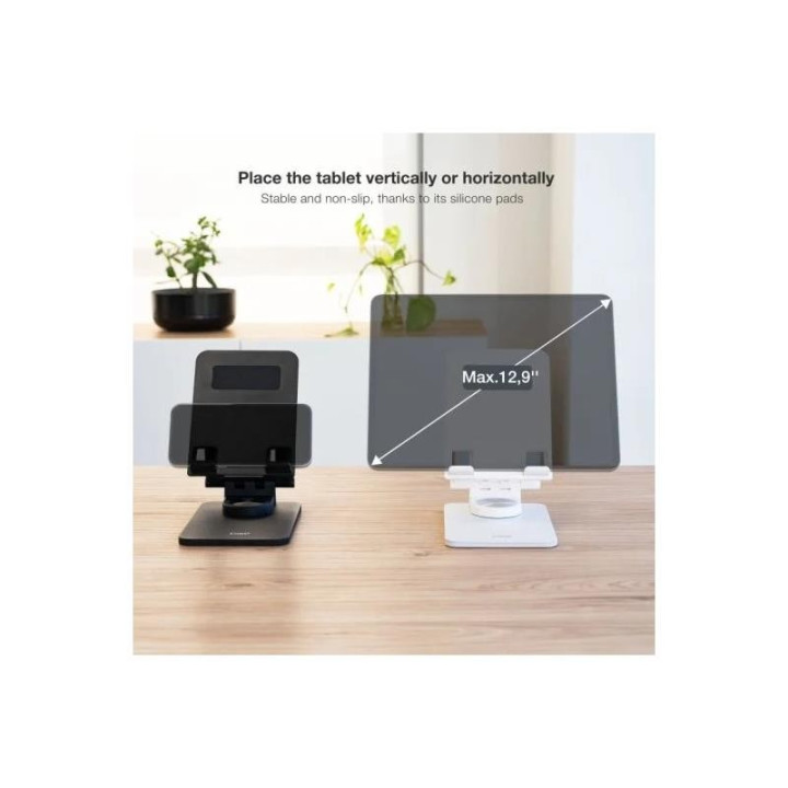Soporte Sobremesa Tooq Ajustable Para Smartphone/tablet Hasta 13