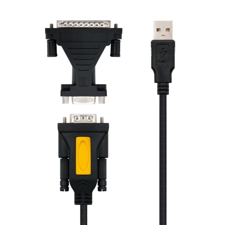 Cable Serie - USB 2.0 AM/RS232 1.8M Nanocable | InfoChen Canarias