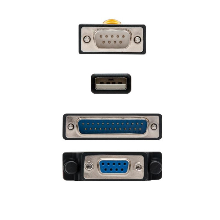 Cable Serie - USB 2.0 AM/RS232 1.8M Nanocable | InfoChen Canarias