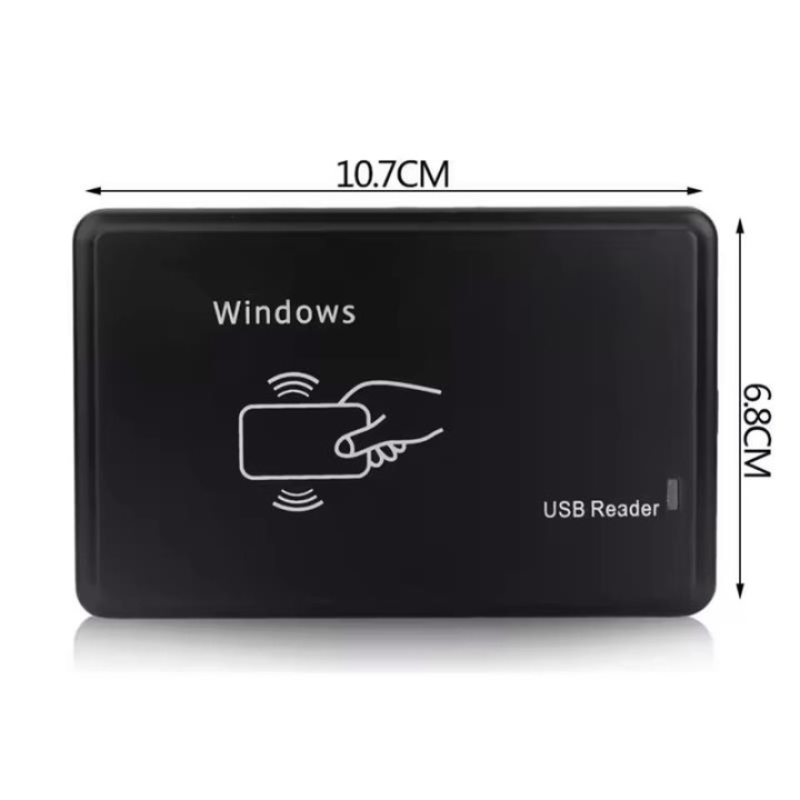 Lector De Tarjetas Rfid 125KHZ Portable USB | InfoChen Canarias