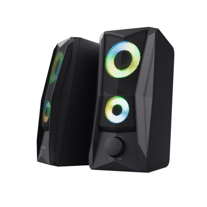 Altavoces Trust Gxt 606 Javv RGB 2.0 Black | InfoChen Canarias