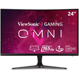 MONITOR VIEWSONIC 24 CURVO LED FHD HDMI DP 165Hz 3YR GARANTIA |